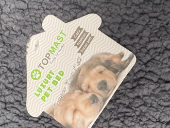Topmast Hundebett mit Komfortschaum